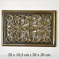 28x18,5cm i 20x20 cm